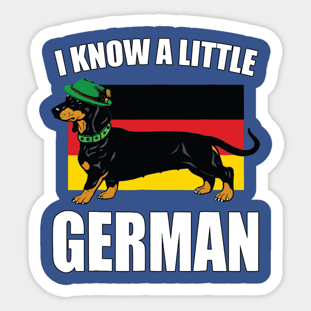 I Know A Little German 2 Sticker by KaylinOralie